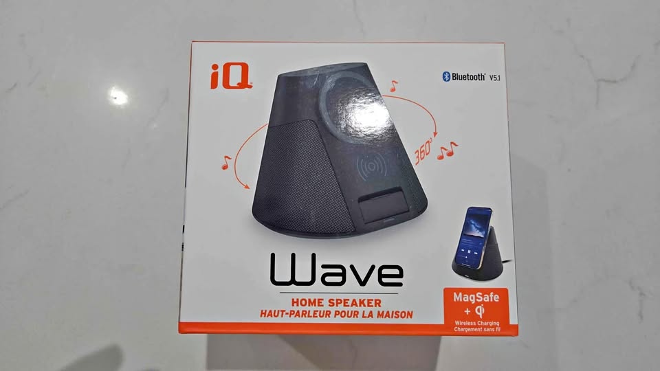 IQ Wave Speaker + MagSafe Compatible + Wireless Charging