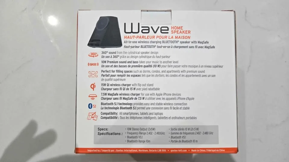 IQ Wave Speaker + MagSafe Compatible + Wireless Charging image indicator(2)