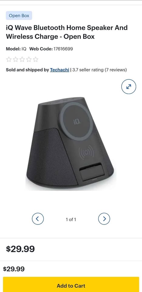 IQ Wave Speaker + MagSafe Compatible + Wireless Charging - photo 5