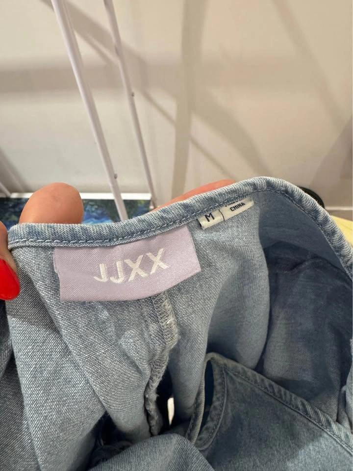 JJXX Backless Jean Maxi Dress (Size M) - photo 4