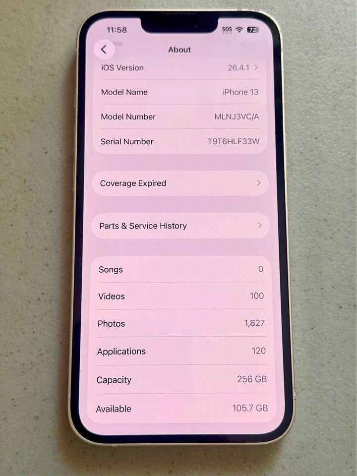 iPhone 13 256GB White | Excellent Condition
