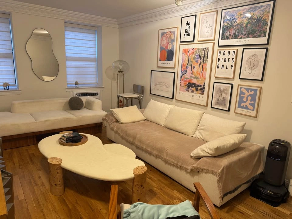 CB2 Algora 100" Sleeper Sofa - White (Like New) - photo 5