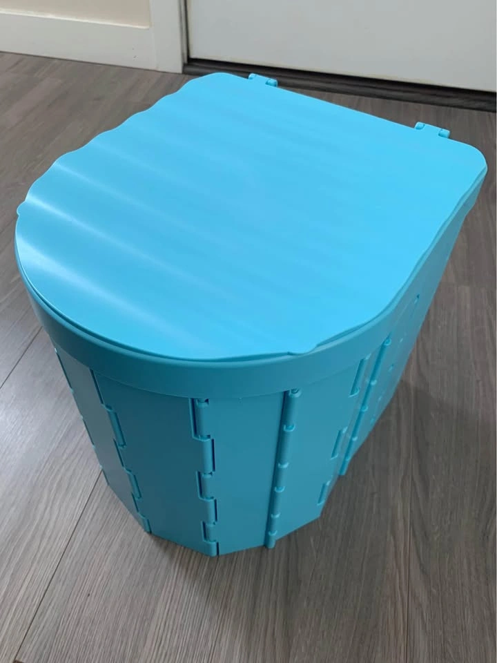 Portable Toilet Folding Camping Toilet Outdoor Toilet Bucket Toi - photo 2