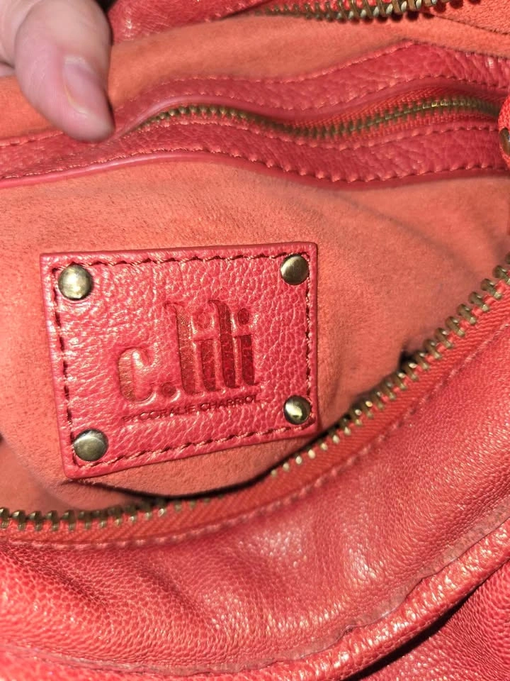 Women's crossbody leather bag / purse - photo 5