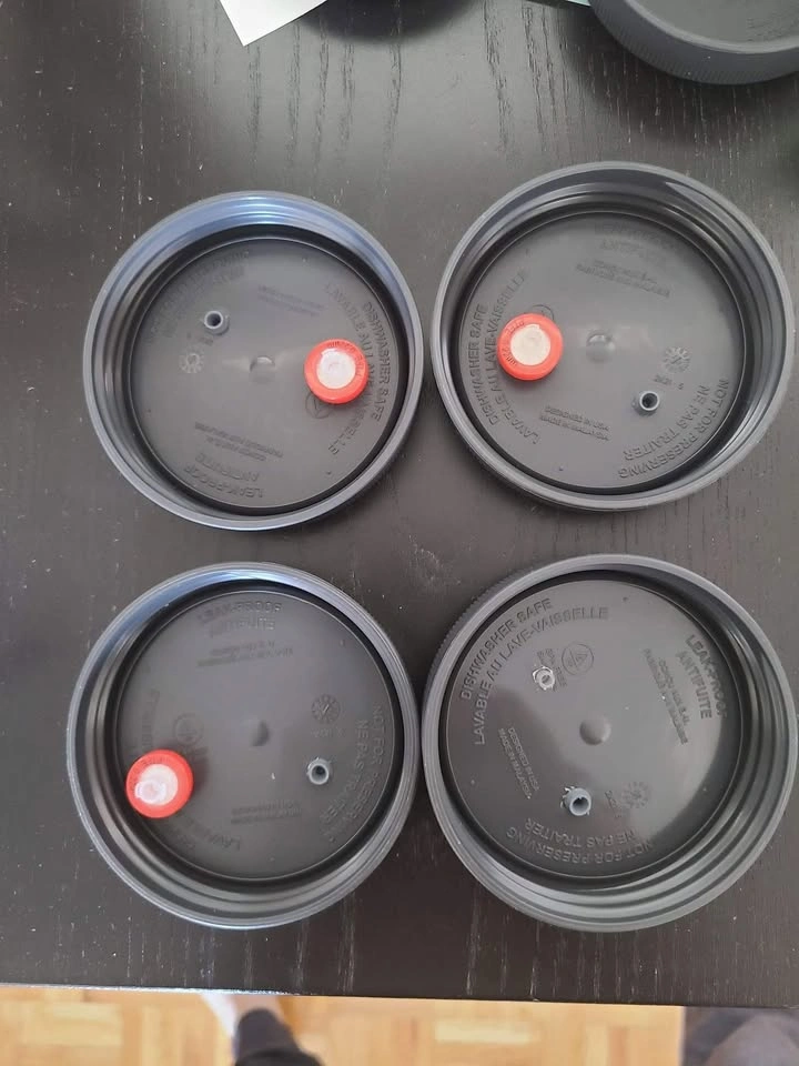 Wide Mouth Liquid Culture Jar Lids (Mushroom/Mycology) - photo 2