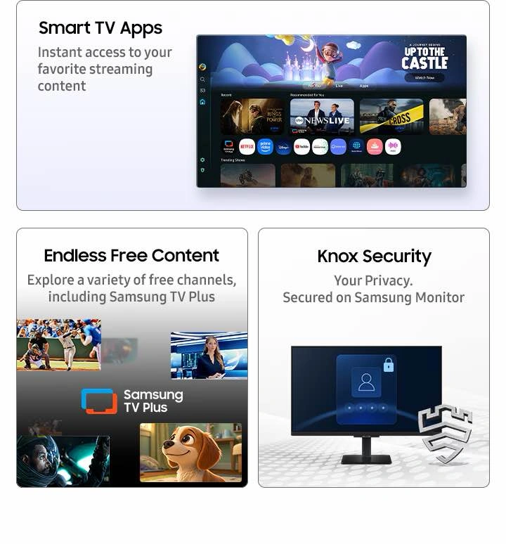 Samsung 32 inch Smart Monitor M5 FHD Smart TV - photo 3