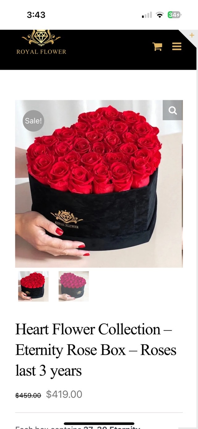 Pickup asap - New real eternity roses - photo 3