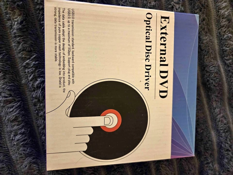 External DVD Optical Disc Driver