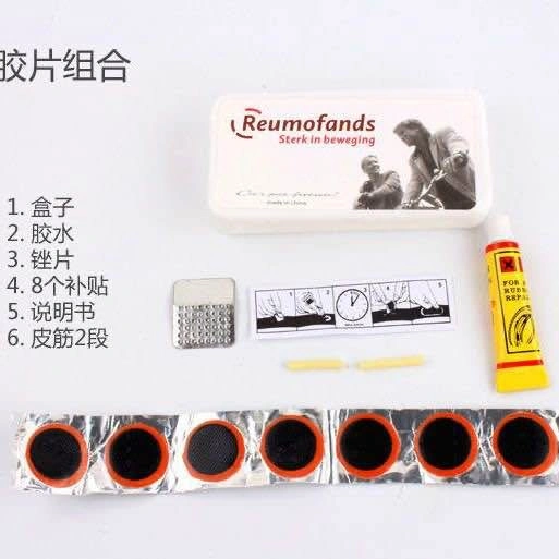 Bike Tire Repair Tool Kit, Multi-Function Bicycle Tool, Air Pump - photo 3