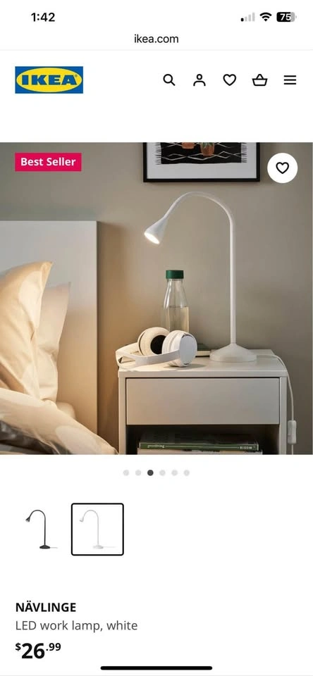 IKEA navlinge LED table lamp - photo 3