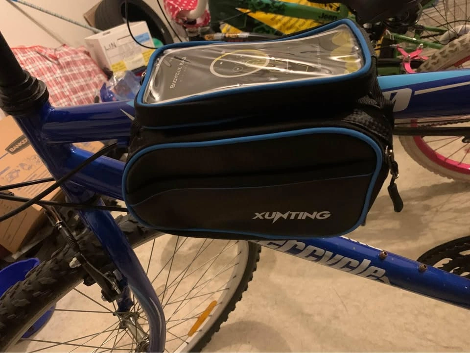 Waterproof Touch Screen Phone Holder Bag for Bike Frame - photo 2