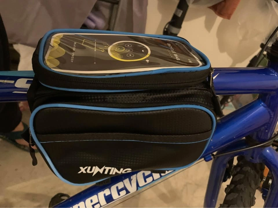 Waterproof Touch Screen Phone Holder Bag for Bike Frame - photo 3