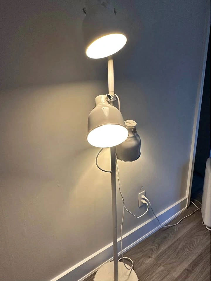 IKEA HEKTAR Floor Lamp with 3 Spotlights