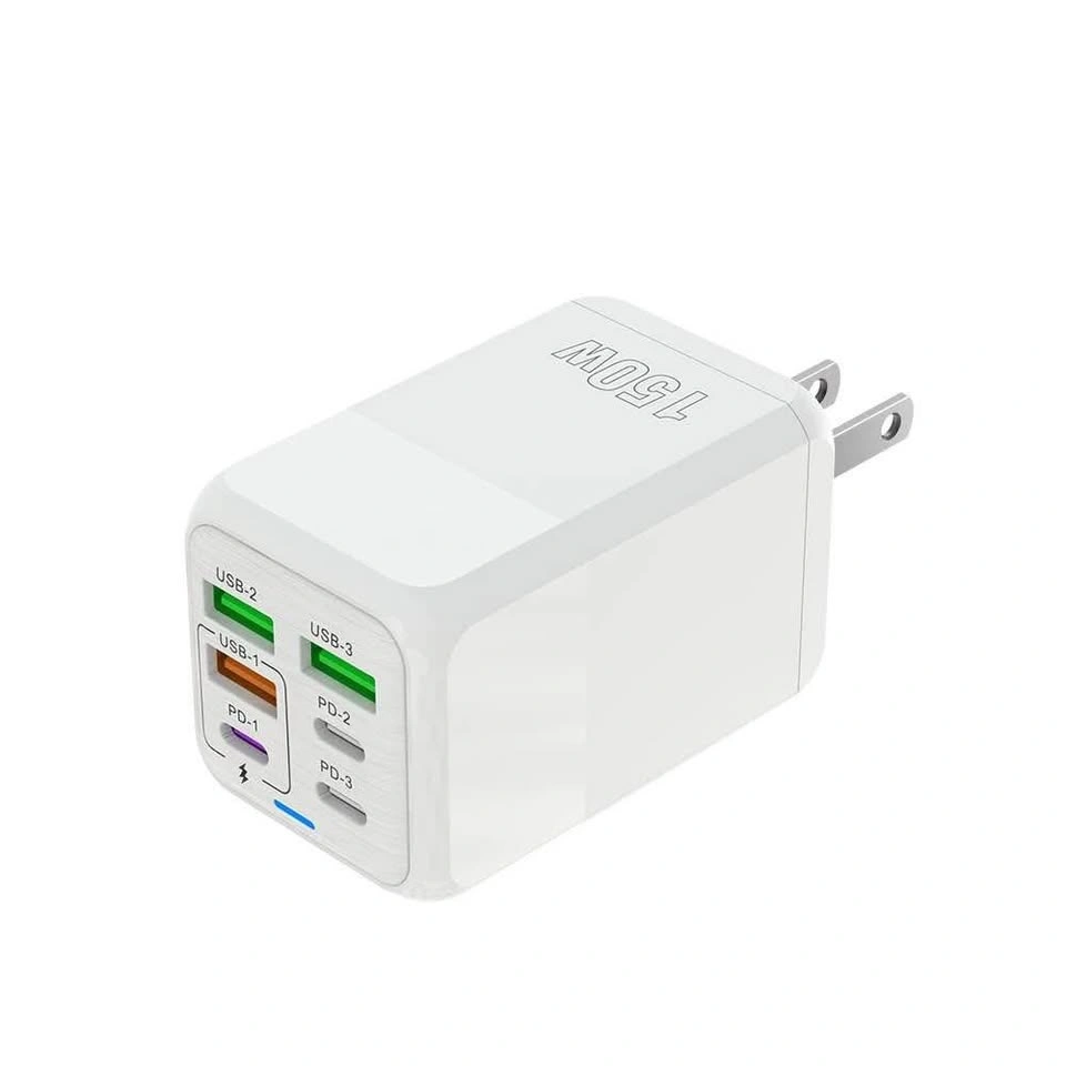 Brand New 150W Super Fast Charger - 3 USB, 3 Type-C Ports - photo 3