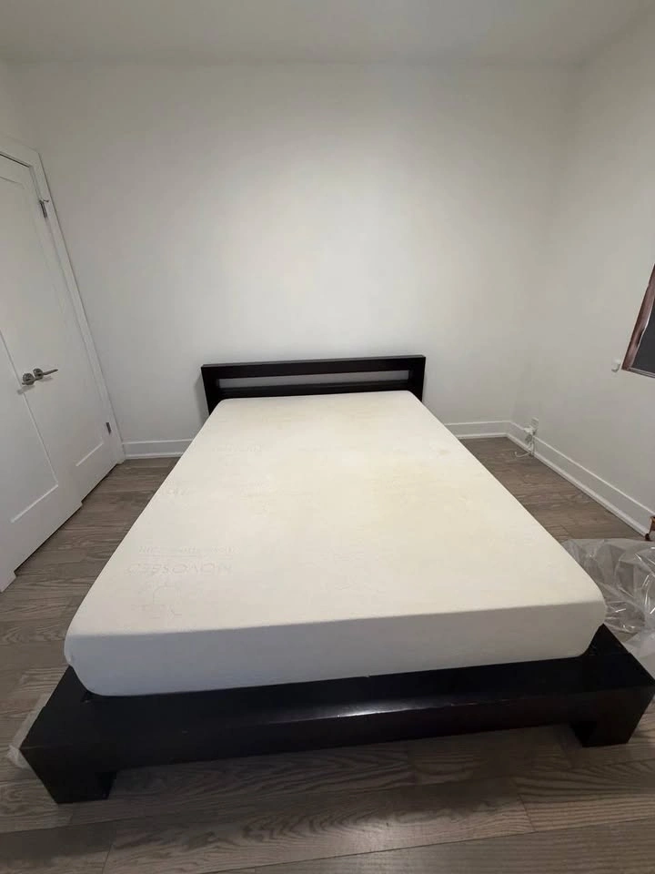 Solid Wood Queen Size Bed Frame