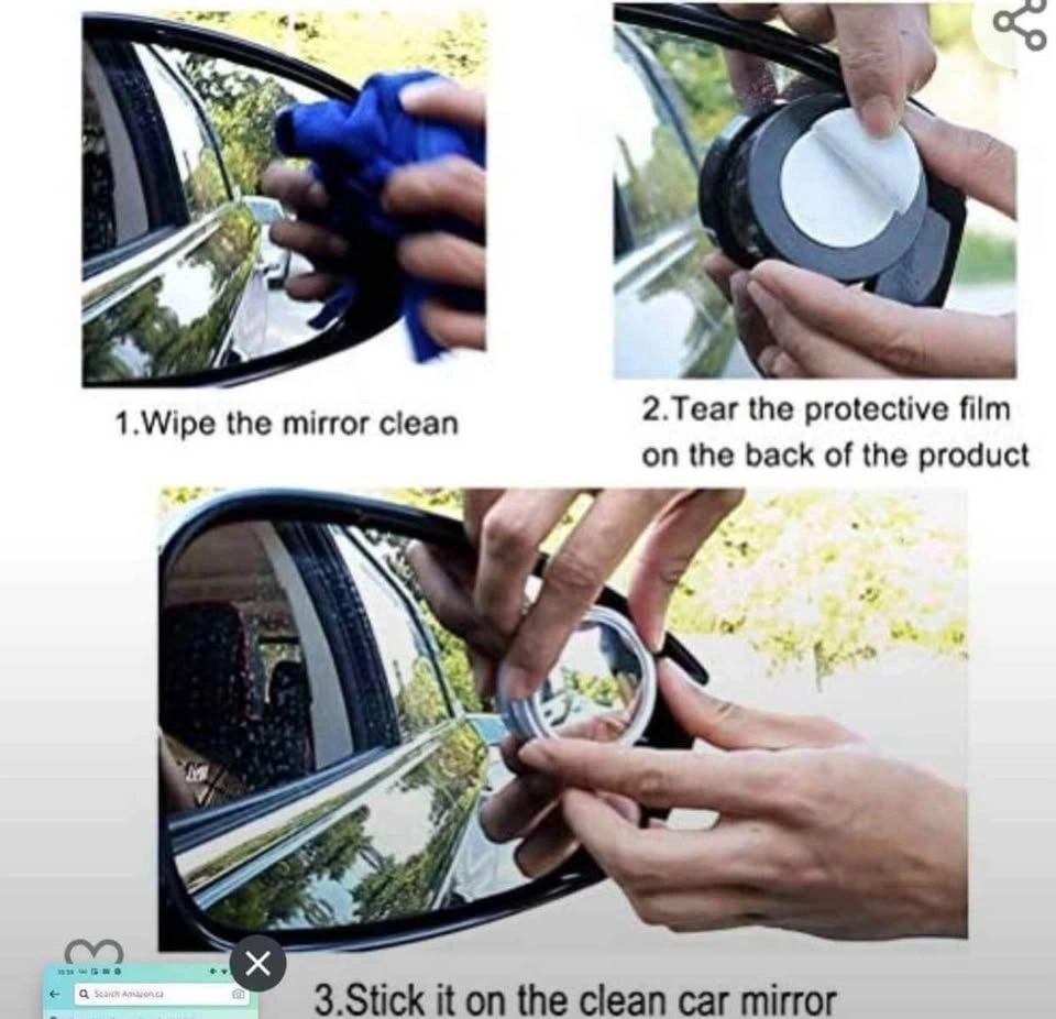 New Car Blind Spot HD Mirrors (2 pcs) - photo 2