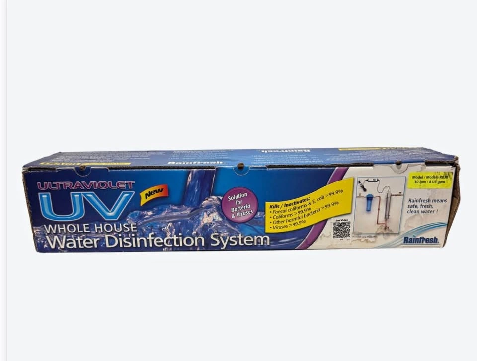 Ultraviolet water disinfection system