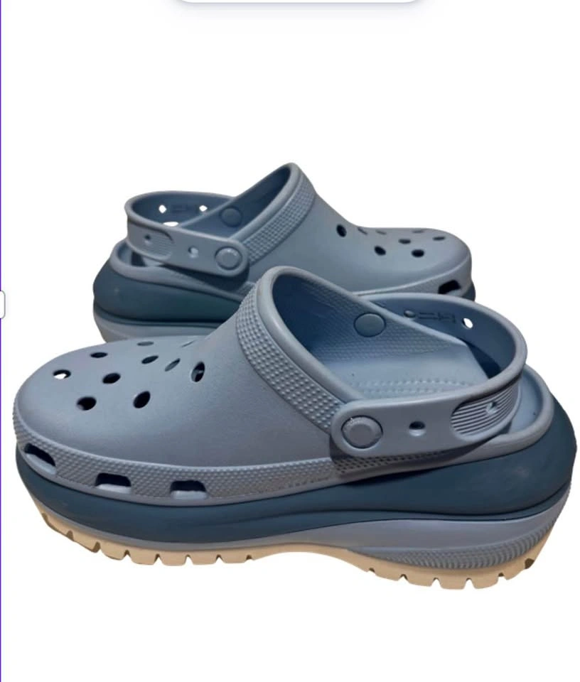 Brand New Mega Crush Matte Clog Blue Size 7 (Never Worn!)