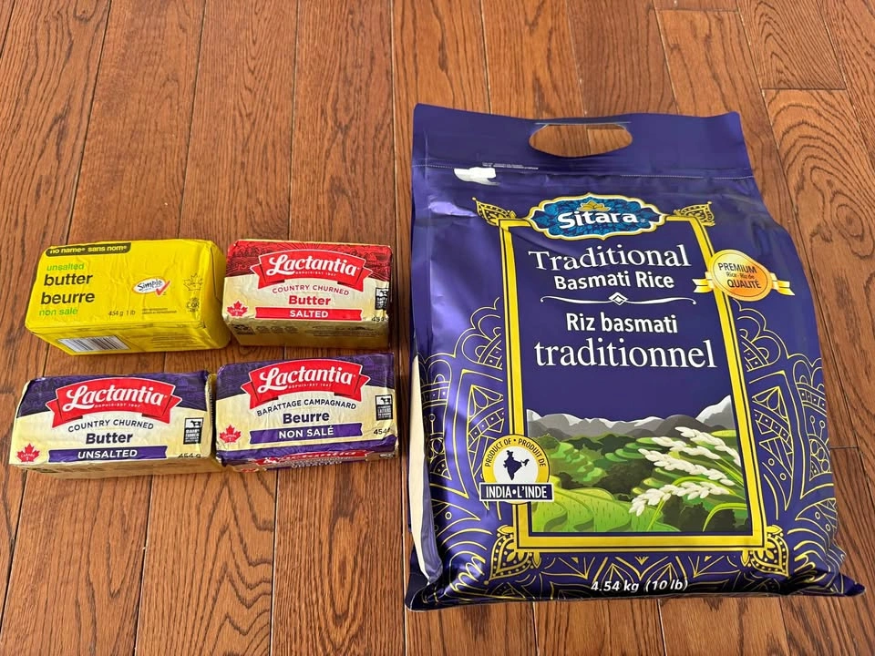 Basmati Rice and Butter