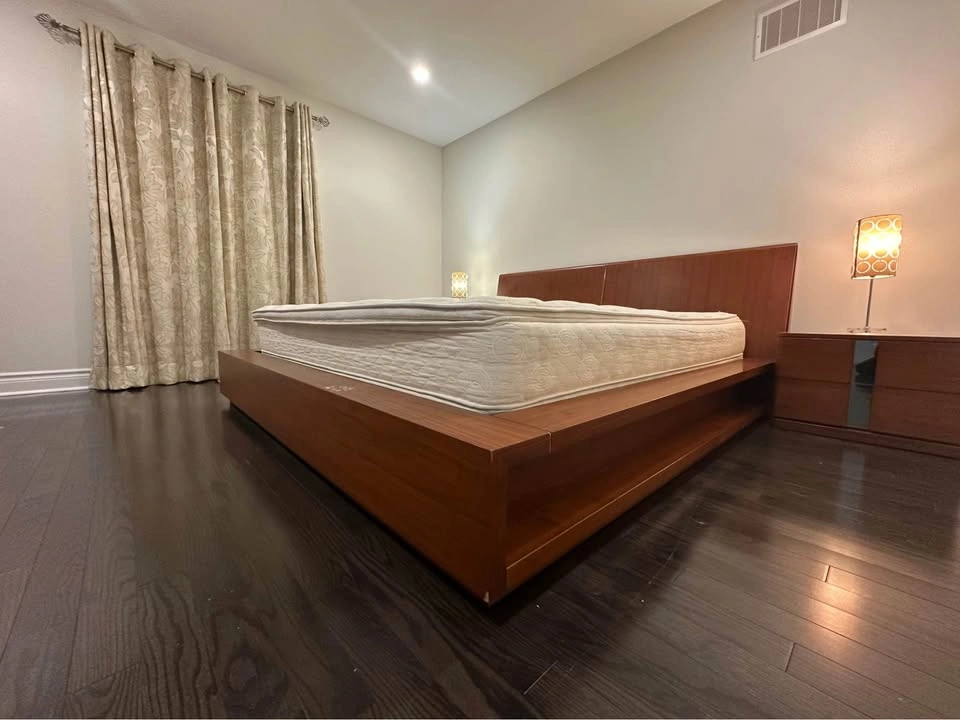 Premium Quality Solid Wood King Bedroom Set - 3 Pieces - photo 2