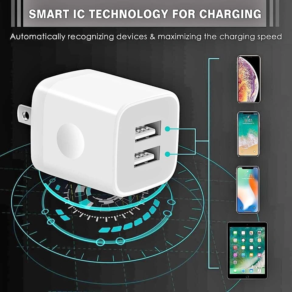USB Wall Charger - Dual Outlet