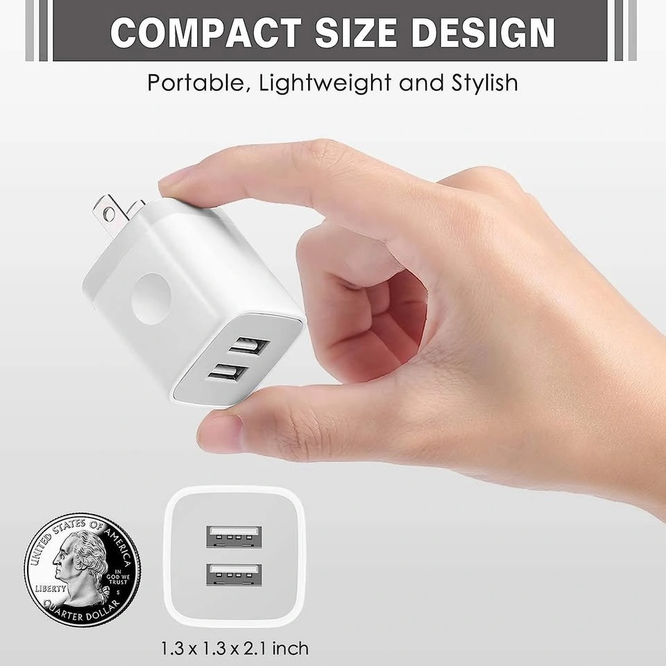 USB Wall Charger - Dual Outlet - photo 2