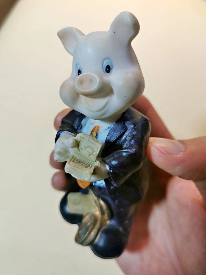 Toy Pig Figurine