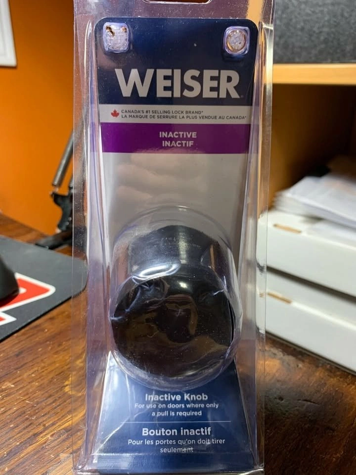 Weiser Inactive Door Knob - photo 3
