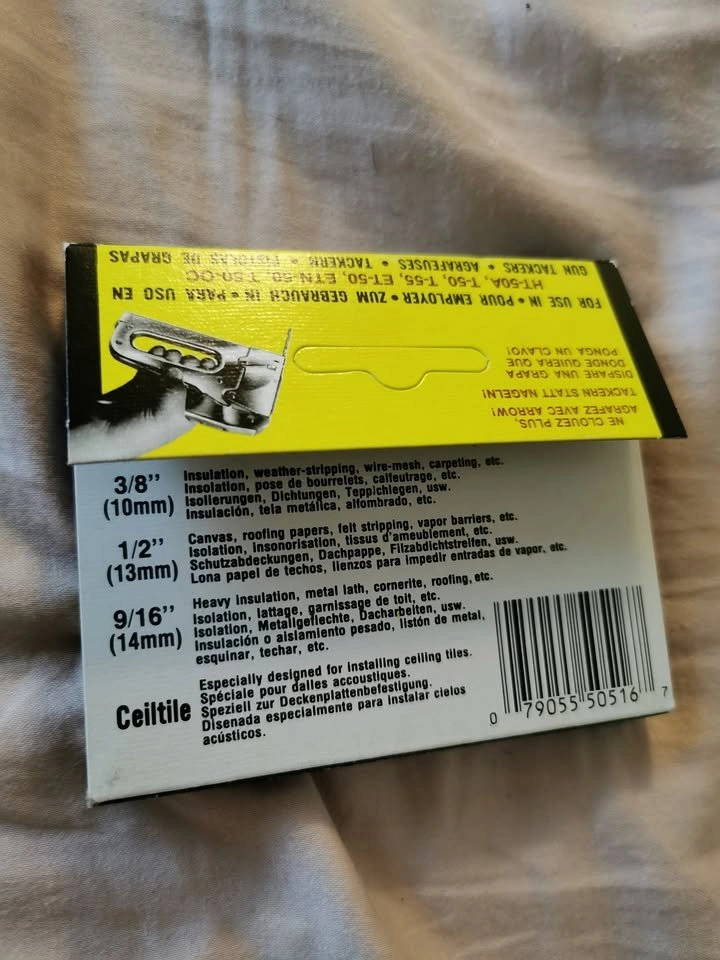 Arrow T50 Staples (Pack of 1250) 8mm - photo 2
