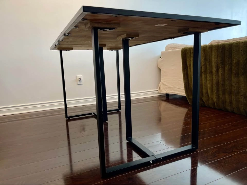 (Last pickup  April 29/disassembled )Wood Top Dining Table - photo 2