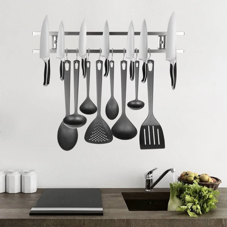 Magnetic Stainless Steel Knife Rack - photo 5