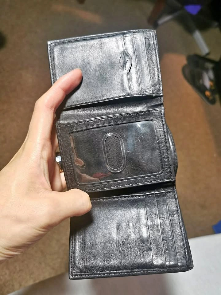 Standard Sized Black Wallet