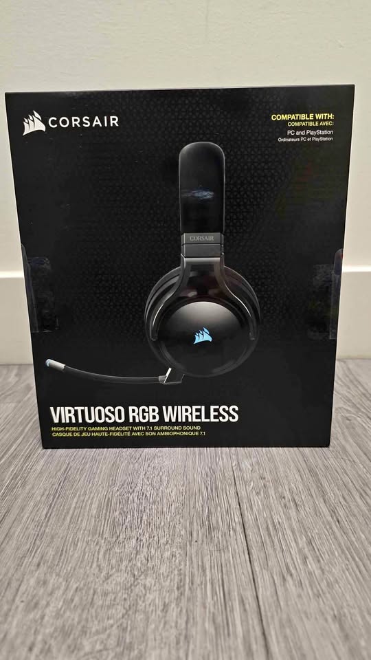 Corsair Virtuoso RGB. Brand New