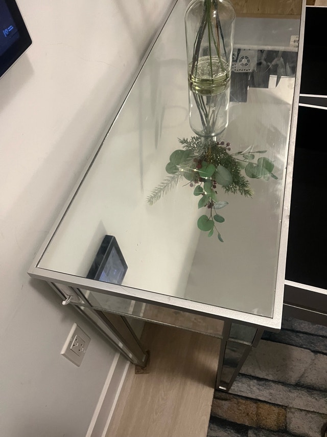 Mirrored Console Table