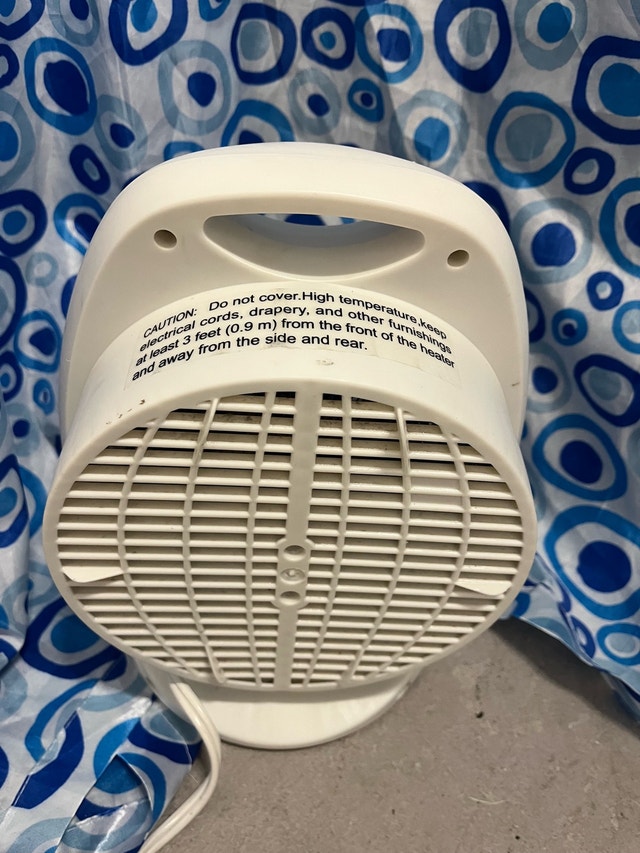 Comfort Zone Fan Heater - photo 3