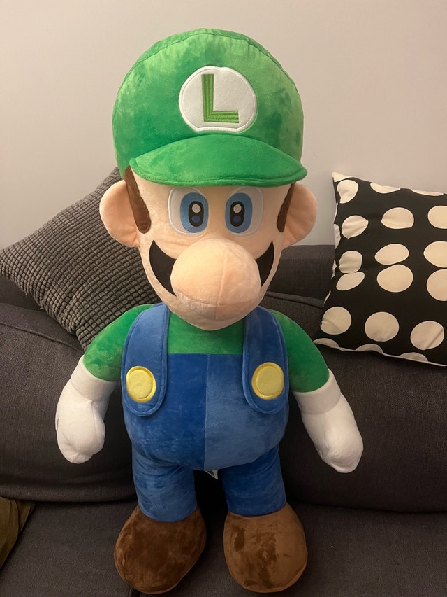 Nintendo Luigi Plush 37"