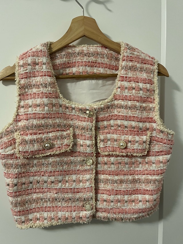 Tweed Vest