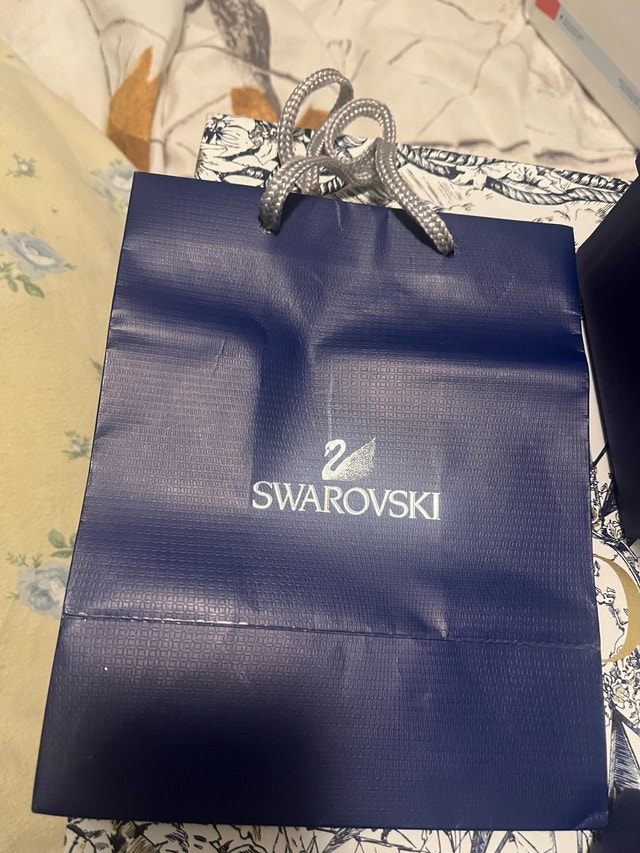 Swarovski Box and Bag