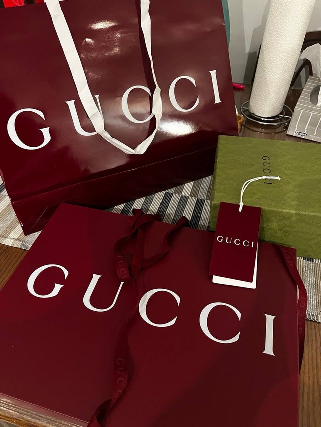 Gucci Box and Bags