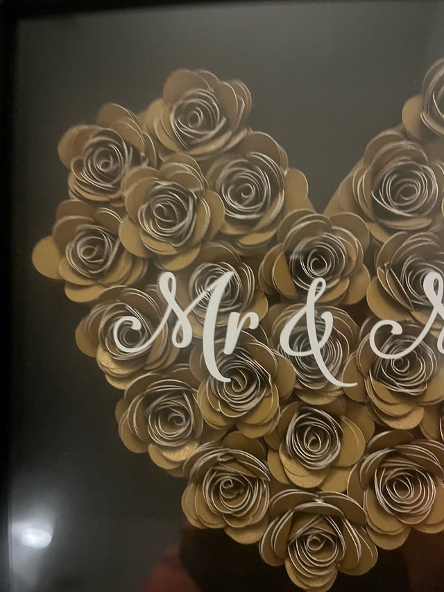 Mr & Mrs Shadow Box