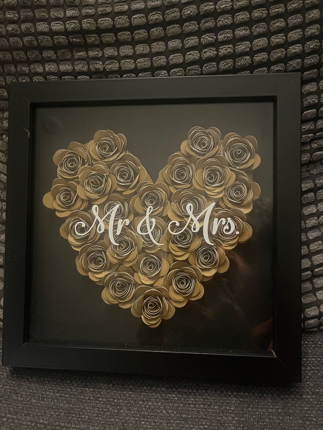 Mr & Mrs Shadow Box - photo 2
