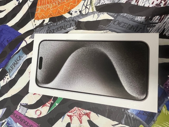 Empty Box Apple iPhone 15 Pro Max - photo 4