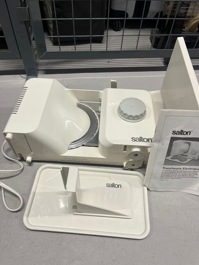 Salton Food Slicer