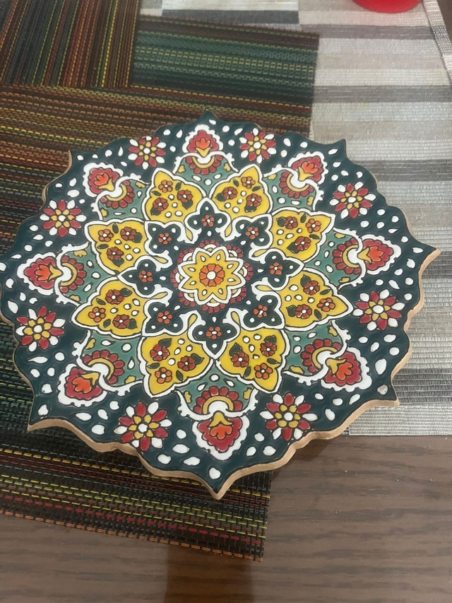 Hand Painted Plate
