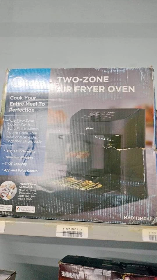 Midea Two-Zone Air Fryer Oven