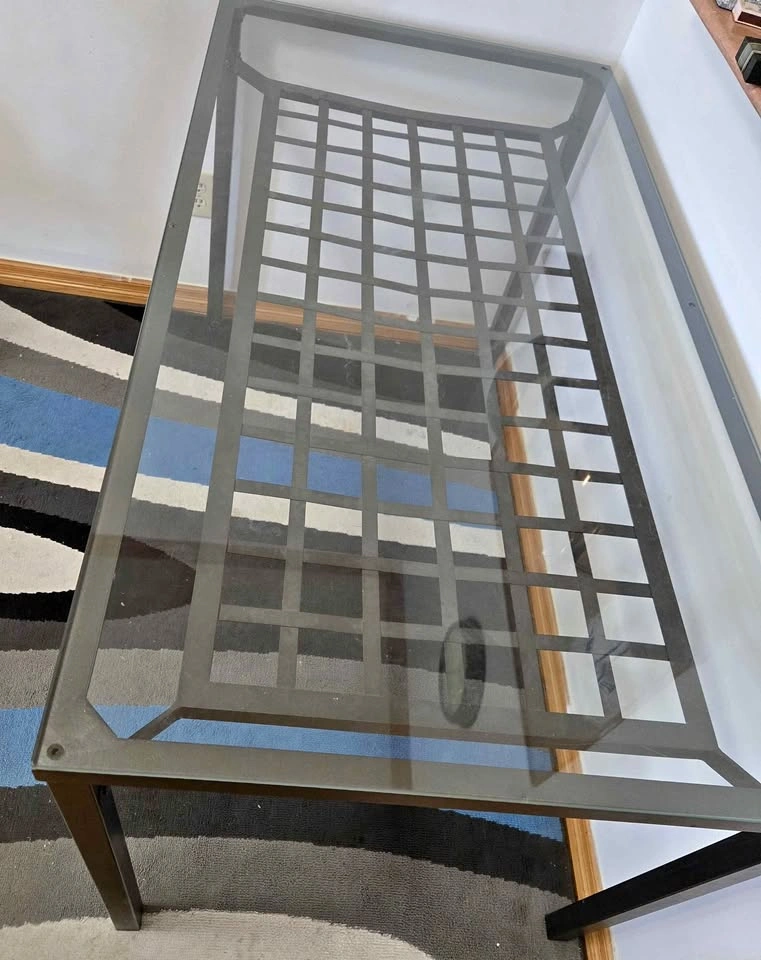 Glass top Dining table