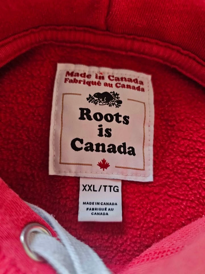 Red ROOTS sweatshirt XXL - photo 3