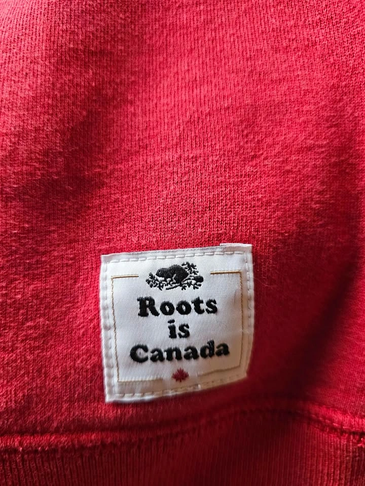 Red ROOTS sweatshirt XXL - photo 4
