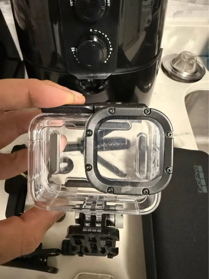 GoPro Hero 10 Black  with hard case and many accessories. image indicator(5)