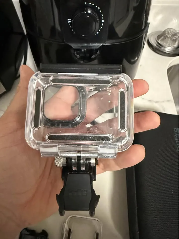 GoPro Hero 10 Black  with hard case and many accessories. image indicator(6)